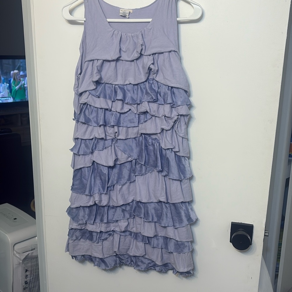 Crewcuts by j crew purple
Striped Sleeveless
Tiered Dress Size 14